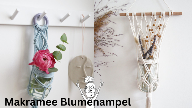 Makramee Blumenampel